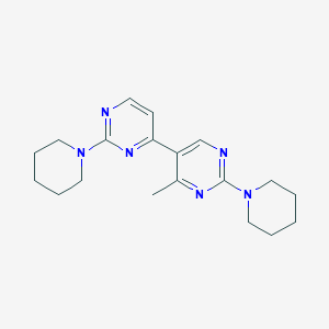 4'-Methyl-2,2'-bis(piperidin-1-YL)-4,5'-bipyrimidine