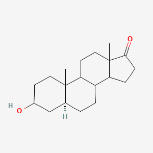 molecular formula C19H30O2 B11193525 (5alpha)-3-Hydroxyandrostan-17-one 