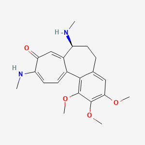 (7S)-1,2,3-trimethoxy-7,10-bis(methylamino)-6,7-dihydrobenzo[a]heptalen-9(5H)-one