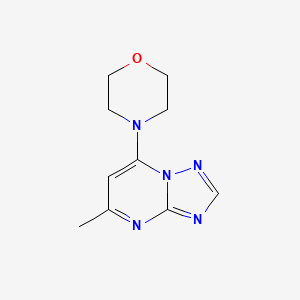 4-Morpholino-6-methyl-1,3,3a,7-tetrazaindene