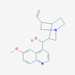 {5-Ethenyl-1-azabicyclo[2.2.2]octan-3-YL}(6-methoxyquinolin-4-YL)methanol