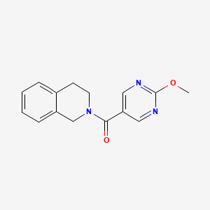 (3,4-dihydroisoquinolin-2(1H)-yl)(2-methoxypyrimidin-5-yl)methanone