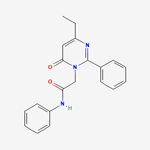 2-(4-ethyl-6-oxo-2-phenylpyrimidin-1(6H)-yl)-N-phenylacetamide