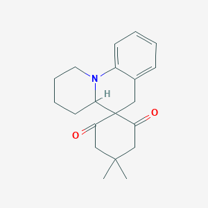 4,4-Dimethyl-1',2',3',4',4'A,6'-hexahydrospiro[cyclohexane-1,5'-pyrido[1,2-A]quinoline]-2,6-dione