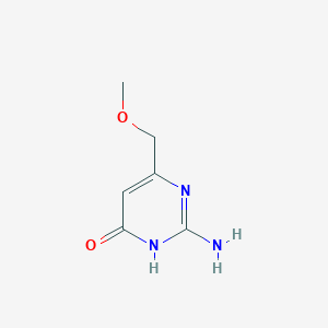 2-Amino-6-(methoxymethyl)pyrimidin-4-ol