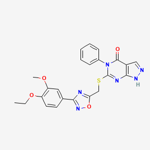 2-{[4-(3-fluorobenzoyl)piperazin-1-yl]carbonyl}-1H-indole