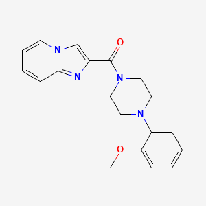 1-{Imidazo[1,2-a]pyridine-2-carbonyl}-4-(2-methoxyphenyl)piperazine