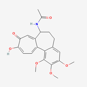 7-Acetamido-10-hydroxy-1,2,3-trimethoxy-6,7-dihydrobenzo[a]heptalen-9(5H)-one