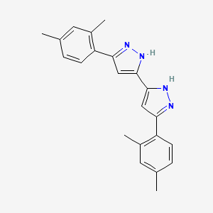 5,5'-bis(2,4-dimethylphenyl)-1H,2'H-3,3'-bipyrazole