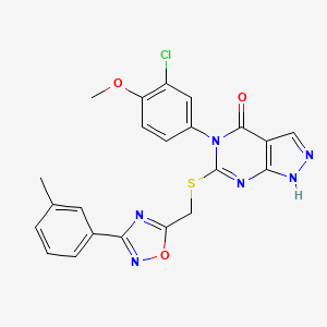 1,3-dimethyl-6-{3-[(4-pyridin-2-ylpiperazin-1-yl)carbonyl]piperidin-1-yl}pyrimidine-2,4(1H,3H)-dione