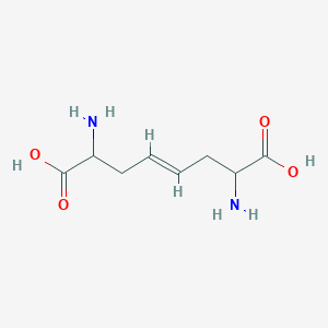 (4E)-2,7-diaminooct-4-enedioic acid