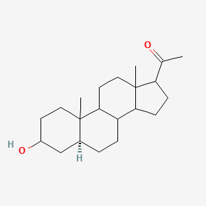 molecular formula C21H34O2 B11198504 3alpha-Hydroxy allopregnane-5-20-one 