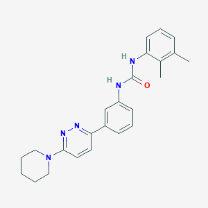 1-(2,3-Dimethylphenyl)-3-(3-(6-(piperidin-1-yl)pyridazin-3-yl)phenyl)urea