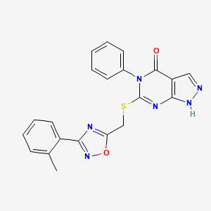 N-(2-chloro-4-methylphenyl)-N'-[4-(1H-indol-2-yl)phenyl]urea