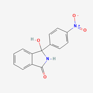 3-Hydroxy-3-(4-nitrophenyl)-1-isoindolinone