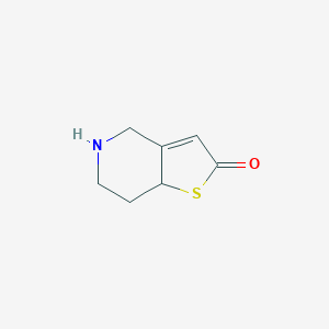B011200 5,6,7,7a-tetrahydrothieno[3,2-c]pyridin-2(4H)-one CAS No. 109904-37-2