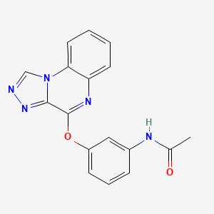 N-(3-{[1,2,4]Triazolo[4,3-A]quinoxalin-4-yloxy}phenyl)acetamide