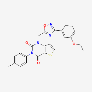 3-benzyl-N-(2,5-dimethylphenyl)-2-oxo-2,3-dihydro-1,3-benzoxazole-5-carboxamide