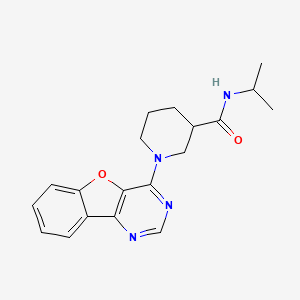 1-([1]benzofuro[3,2-d]pyrimidin-4-yl)-N-(propan-2-yl)piperidine-3-carboxamide