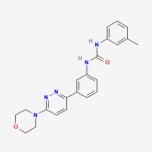 1-(3-(6-Morpholinopyridazin-3-yl)phenyl)-3-(m-tolyl)urea