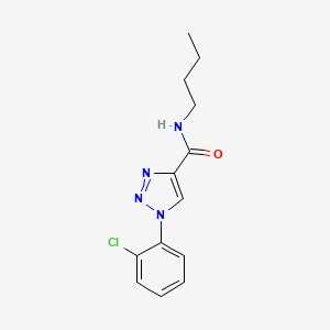 N-butyl-1-(2-chlorophenyl)-1H-1,2,3-triazole-4-carboxamide