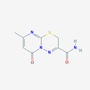 8-methyl-6-oxo-2H,6H-pyrimido[2,1-b][1,3,4]thiadiazine-3-carboxamide