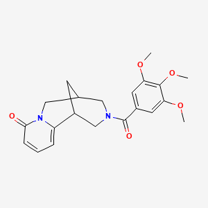 3-(3,4,5-trimethoxybenzoyl)-3,4,5,6-tetrahydro-1H-1,5-methanopyrido[1,2-a][1,5]diazocin-8(2H)-one