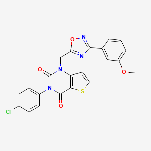 4-(4-isopropyl-3-oxo-3,4-dihydropyrido[2,3-b]pyrazin-2-yl)-N-(3-methoxyphenyl)benzamide