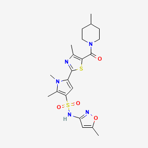 molecular formula C21H27N5O4S2 B11201327 Cas9-IN-2 