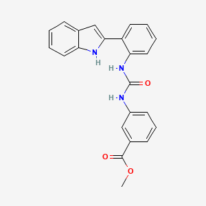 Methyl 3-({[2-(1H-indol-2-YL)phenyl]carbamoyl}amino)benzoate