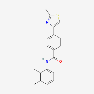 N-(2,3-dimethylphenyl)-4-(2-methyl-1,3-thiazol-4-yl)benzamide