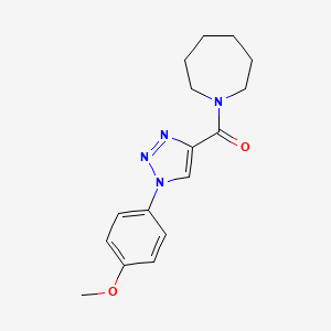 azepan-1-yl[1-(4-methoxyphenyl)-1H-1,2,3-triazol-4-yl]methanone