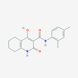 N-(2,4-dimethylphenyl)-2,4-dihydroxy-5,6,7,8-tetrahydroquinoline-3-carboxamide