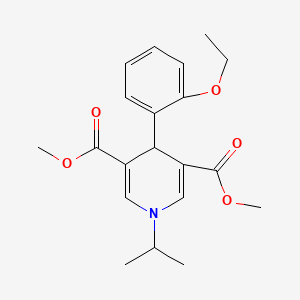 Dimethyl 4-(2-ethoxyphenyl)-1-(propan-2-yl)-1,4-dihydropyridine-3,5-dicarboxylate