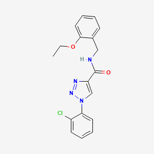 1-(2-chlorophenyl)-N-(2-ethoxybenzyl)-1H-1,2,3-triazole-4-carboxamide