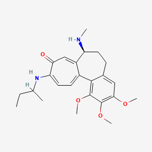 (7S)-10-(sec-butylamino)-1,2,3-trimethoxy-7-(methylamino)-6,7-dihydrobenzo[a]heptalen-9(5H)-one