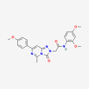 N-(2,4-dimethoxyphenyl)-2-[7-(4-methoxyphenyl)-5-methyl-3-oxo[1,2,4]triazolo[4,3-c]pyrimidin-2(3H)-yl]acetamide