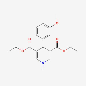 Diethyl 4-(3-methoxyphenyl)-1-methyl-1,4-dihydropyridine-3,5-dicarboxylate