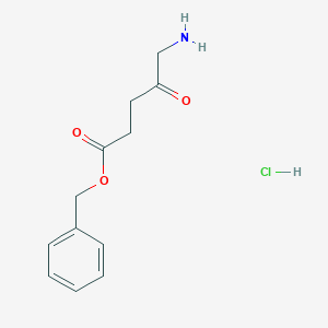 molecular formula C12H16ClNO3 B112031 苯甲酸苄酯 5-氨基-4-氧代戊酸盐 CAS No. 163271-32-7