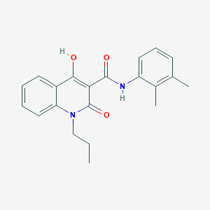 N-(2,3-dimethylphenyl)-2-hydroxy-4-oxo-1-propyl-1,4-dihydroquinoline-3-carboxamide