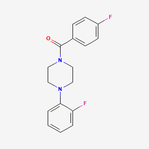 1-(4-Fluorobenzoyl)-4-(2-fluorophenyl)piperazine