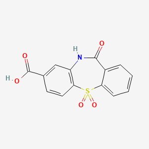 6,11,11-trioxo-5H-benzo[b][1,4]benzothiazepine-3-carboxylic acid