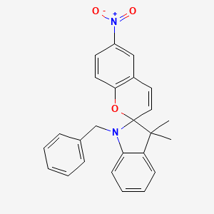 1'-Benzyl-3',3'-dimethyl-6-nitro-1',3'-dihydrospiro[chromene-2,2'-indole]