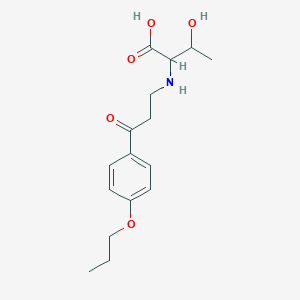 N-[3-oxo-3-(4-propoxyphenyl)propyl]threonine