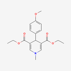 Diethyl 4-(4-methoxyphenyl)-1-methyl-1,4-dihydropyridine-3,5-dicarboxylate