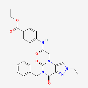 2-{1-[(3,5-dimethylisoxazol-4-yl)sulfonyl]piperidin-4-yl}-N-isopropylacetamide