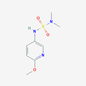 Sulfamide, N'-(6-methoxy-3-pyridinyl)-N,N-dimethyl-