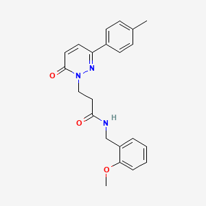 N-(2-methoxybenzyl)-3-[3-(4-methylphenyl)-6-oxopyridazin-1(6H)-yl]propanamide