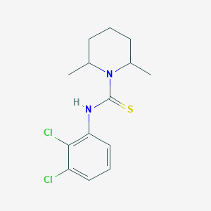 molecular formula C14H18Cl2N2S B11204779 N-(2,3-dichlorophenyl)-2,6-dimethylpiperidine-1-carbothioamide CAS No. 309942-75-4