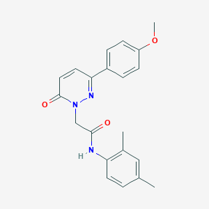 N-(2,4-dimethylphenyl)-2-(3-(4-methoxyphenyl)-6-oxopyridazin-1(6H)-yl)acetamide